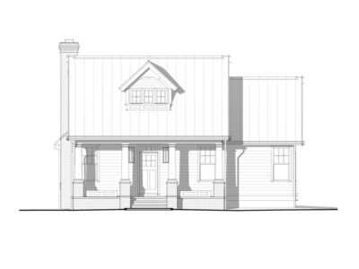 Front Elevation of the Birch